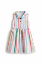 Vestido Listrado tamanho 24 meses infantil bebê/ Lindo estiloso