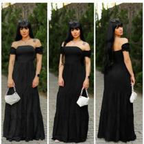 Vestido logo ciganinha modelo três maria(cores variadas) Vestido logo ciganinha modelo três maria(cores variadas)