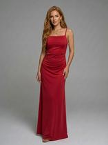 Vestido Longo Alcinhas Reguláveis Drapeado