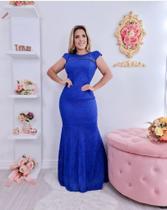 Vestido longo azul marinho Vestido longo azul marinho