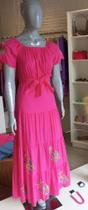 Vestido Longo Bordado
