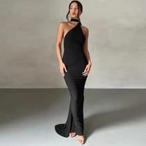 Vestido Longo Branco Bodycon para Festa - Verão 2024 - Atacado Vestido Longo Branco Bodycon para Festa - Verão 2024 - Atacado