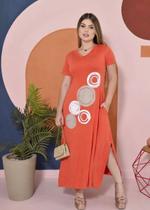 Vestido Longo Casual Fashion Ruby Moda Basica Fashion Vestido Longo Casual Fashion Ruby Moda Basica Fashion