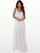 Vestido Longo Casual Festa Casamento Convidada Elegante