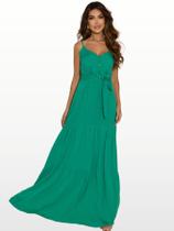 Vestido Longo Casual Festa Casamento Convidada Elegante