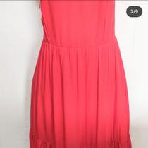 Vestido longo cor salmão tam único sem mangas