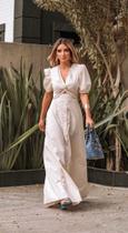 Vestido longo cordel Vestido longo cordel