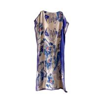 Vestido Longo Dashiki Africano Oversize Para Mulheres, Tamanho Único, Design Estampado Com Lenço, Vestido Longo Dashiki Africano Oversize Para Mulheres, Tamanho Único, Design Estampado Com Lenço,