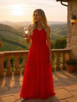 Vestido Longo De Festa Elegante Madrinha Formatura Convidada Moda Verão