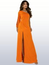 Vestido Longo De Festa Elegante Social Tubinho Madrinha Casamento Moda Festa Tendência Feminina Vestido Longo De Festa Elegante Social Tubinho Madrinha Casamento Moda Festa Tendência Feminina