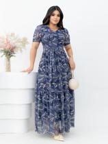 Vestido Longo de Festa Liso Soltinho Casamento Madrinha Rodado com Faixa