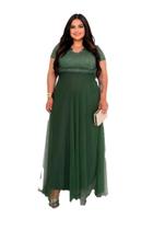 Vestido Longo de Festa Plus Size