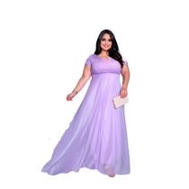 Vestido Longo de Festa Plus Size
