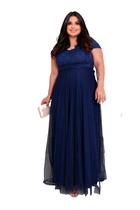 Vestido Longo de Festa Plus Size
