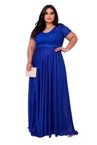 Vestido Longo de Festa Plus Size
