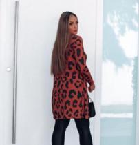 Vestido longo de malha tamanho único P ao GG