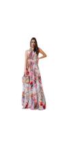 Vestido Longo de Viscose Tamanho P Vestido Longo de Viscose Tamanho P