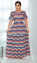 Vestido Longo Duas Marias Com Aviamentos Evangelico