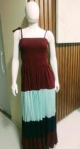 Vestido longo Elastex Vestido longo Elastex