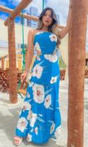 Vestido longo estampado Vestido longo estampado