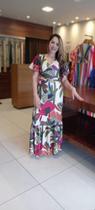 Vestido Longo Estampado