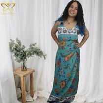 Vestido Longo Estampado Floral TAM M Vestido Longo Estampado Floral TAM M