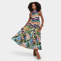 Vestido Longo Farm Natureza Feminino Vestido Longo Farm Natureza Feminino