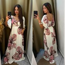 Vestido Longo Feminino Adulto