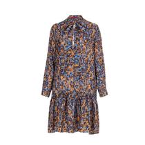 Vestido Longo Feminino Casual Para Escritório, Vestido Com Design De Saia Em Camadas, Vestidos