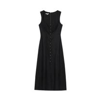 Vestido Longo Feminino Elegante E Slim Para O Verão, Moda Chic E Confortável, Estilo De Rua Para Vestido Longo Feminino Elegante E Slim Para O Verão, Moda Chic E Confortável, Estilo De Rua Para