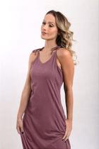 Vestido Longo Feminino Estonado de Algodão - Estilo e Conforto