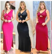 Vestido longo feminino