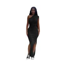 Vestido Longo Feminino sem alça Sem Costas Com Fenda, Estilo Y2K, Sem Mangas, Justo Ao Corpo, Vestido Longo Feminino sem alça Sem Costas Com Fenda, Estilo Y2K, Sem Mangas, Justo Ao Corpo,