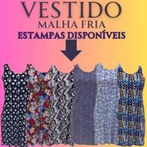 Vestido Longo Feminino Verão Soltinho Regata Evangélico Malha Fria Vestido de Senhora Vestido Longo Feminino Verão Soltinho Regata Evangélico Malha Fria Vestido de Senhora