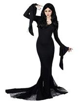 Vestido longo feminino vintage gótico Cosplay.fm, estilo bru