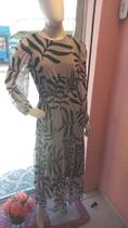Vestido longo festa florido