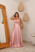 Vestido longo festa rose Vestido longo festa rose