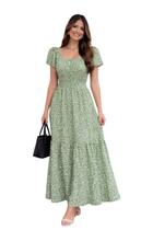 Vestido longo floral ciganinha ombro a ombro boho em viscolinho elegante Vestido longo floral ciganinha ombro a ombro boho em viscolinho elegante