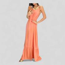 Vestido Longo Frente Única Casamentos Festas