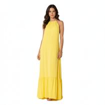 Vestido Longo Frente Única Elegância Formaturas Eventos