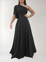 Vestido Longo Godê Para Madrinha Casamento Festa Formatura