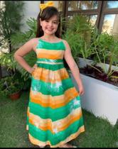 Vestido longo infantil tamanho 8 e 10 Vestido longo infantil tamanho 8 e 10