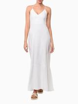 Vestido Longo Linho Vestido Longo Linho