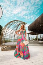 Vestido longo maldivas