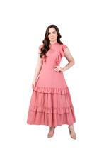 Vestido Longo Maxi Midi Evangelico Elegante Verão Viscolinho