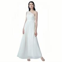Vestido longo mule branco Vestido longo mule branco