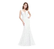 Vestido Longo Noiva 33 Plus Size Renda Casamento Civil Festa