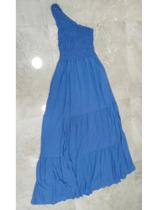 Vestido longo nula manga verão elastek viscolinho Vestido longo nula manga verão elastek viscolinho