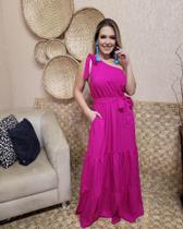 Vestido Longo Ombro Só