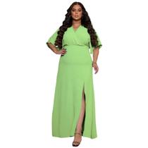Vestido Longo Plus Size Festa Final de Ano